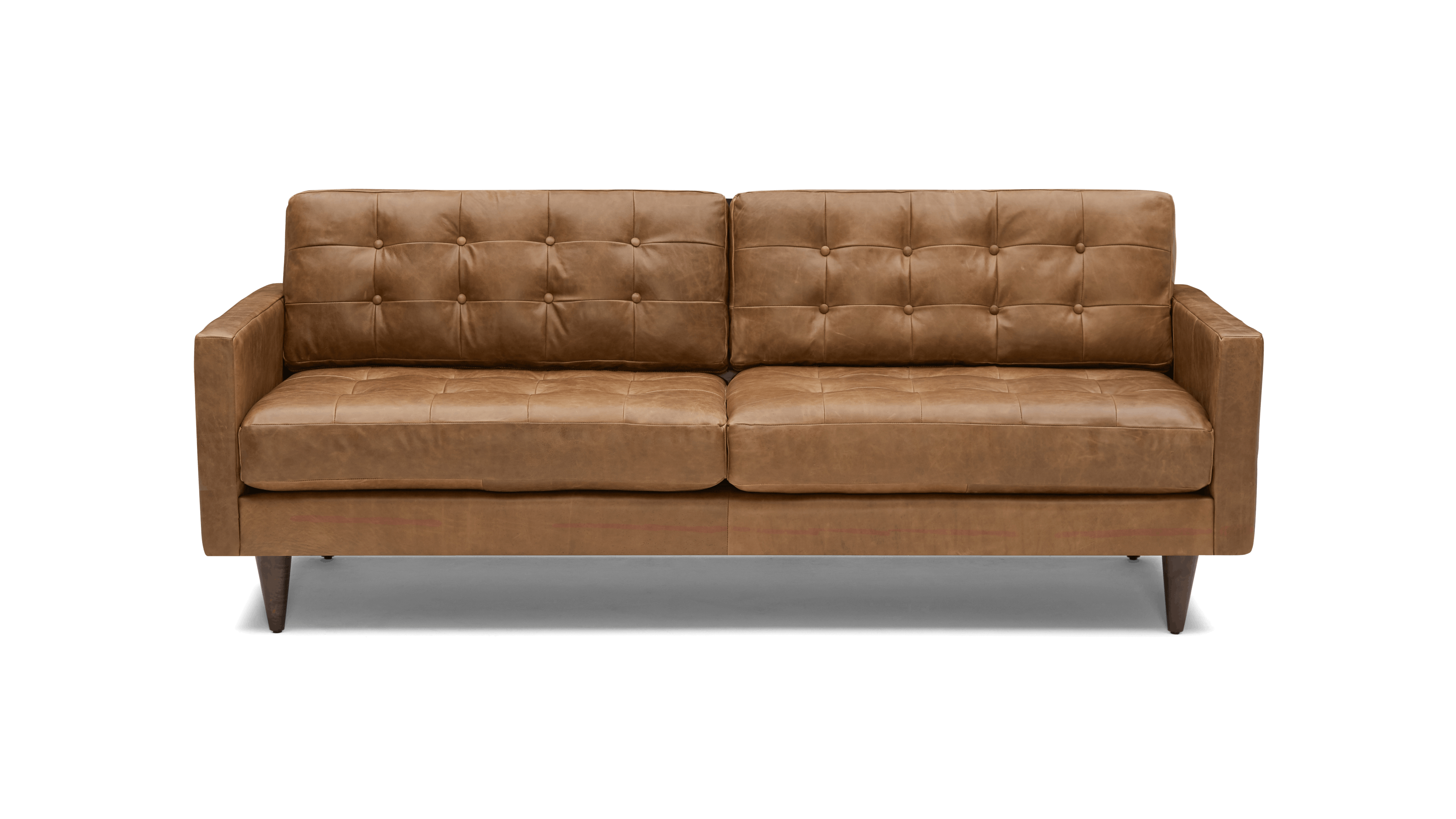 joybird eliot leather sofa