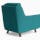 eastwood chair lucky turquoise
