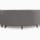hughes round corner sectional %283 piece%29 taylor felt grey