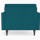 eliot chair key largo zenith teal