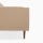 serena loveseat taylor felt grey