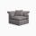 bryant sofa bumper sectional %285 piece%29 taylor felt grey