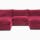 holt armless sofa sectional %285 piece%29 key largo bubblegum