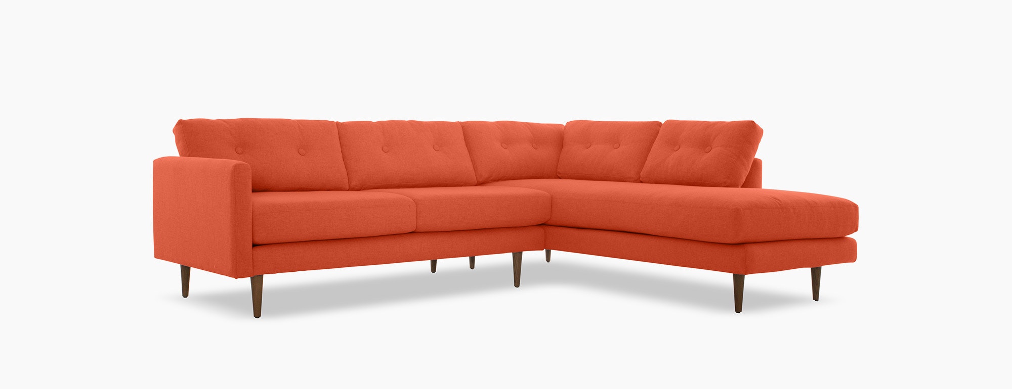 Tatum Sectional with Bumper (2 piece) Joybird