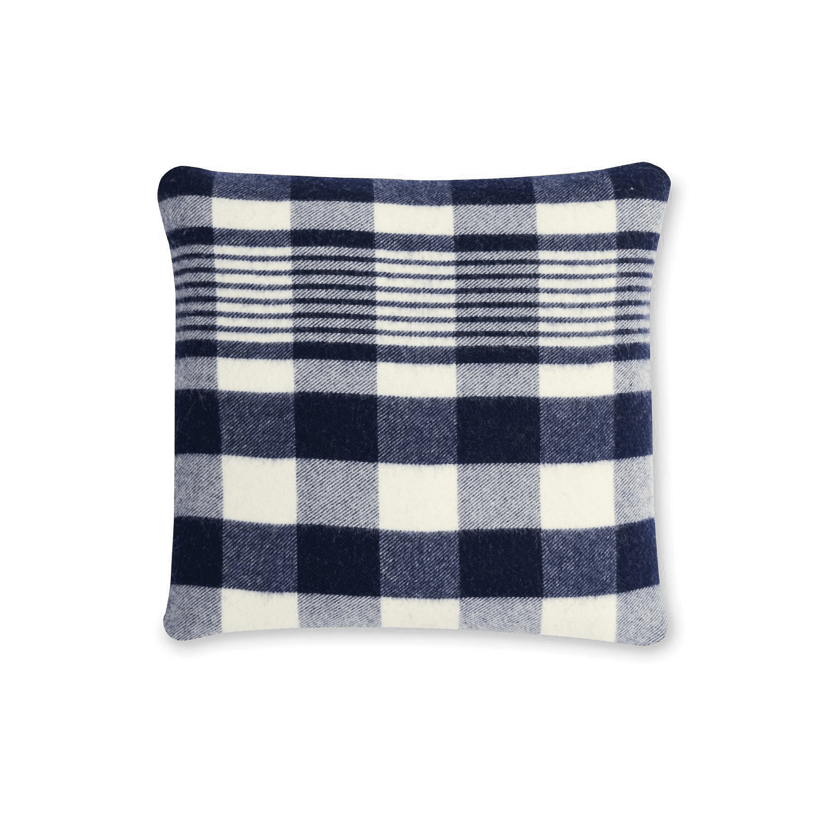 Plaid (Navy) Pillow Joybird